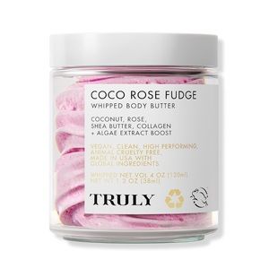 Truly, Coco Rose Fudge Whipped Body Butter, 4 oz